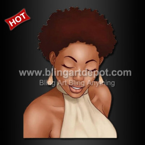 Afro Girl Style Iron On Transfers Afro Girl Style Iron On Transfers